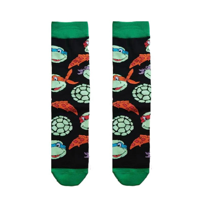 Wholesale All-season anime-themed cotton mid-calf socks