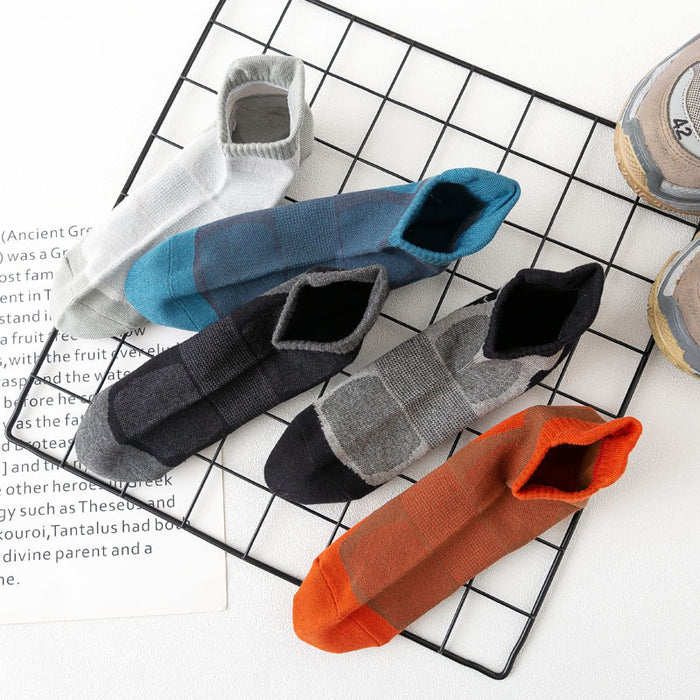 Wholesale Socks, cotton, new products, short socks, mesh breathable sports boat socks, protective heels, invisible running socks