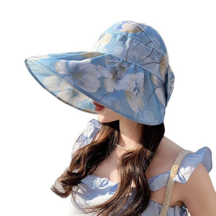 Wholesale Sunshade hat, large brim, thin design, breathable fisherman hat, outdoor travel, sun protection, beach protection