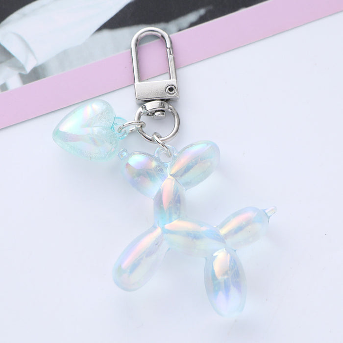 Wholesale Balloon Dog Pendant Earphone Case Bag Decoration Accessories Keychain
