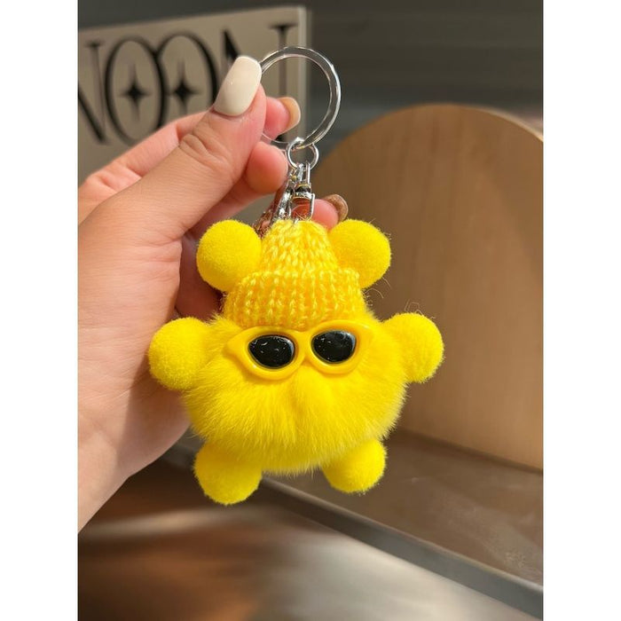 Wholesale Cute little coal ball bag pendant backpack doll hanging decoration cartoon doll