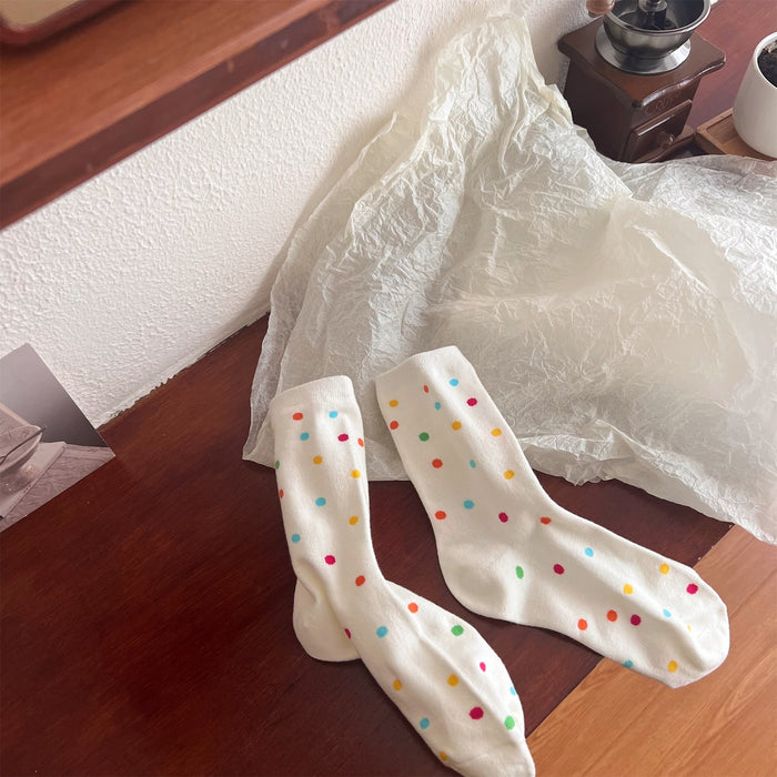 Wholesale Socks for children, mid tube socks, breathable and sweat absorbing in summer, cotton socks, thin