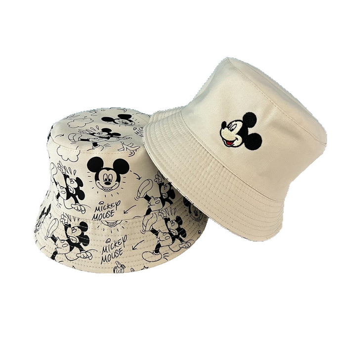 Wholesale New Cotton Fisherman's Hat Versatile Sunscreen Hat Cartoon Double sided Sunscreen Hat