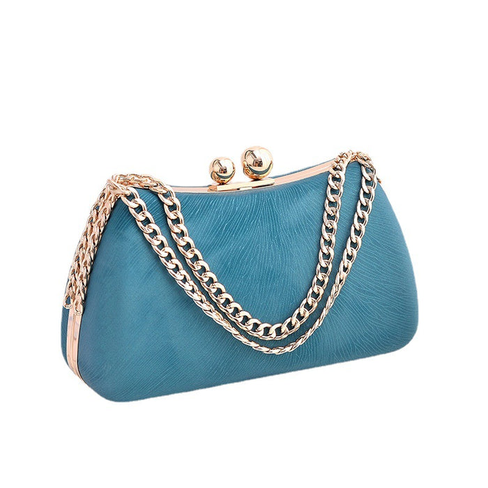 Wholesale Specialty PU Dinner Bag European and American Fashion Party Bag, High-end Feel Large Chain Bag JDC-SD-YX002