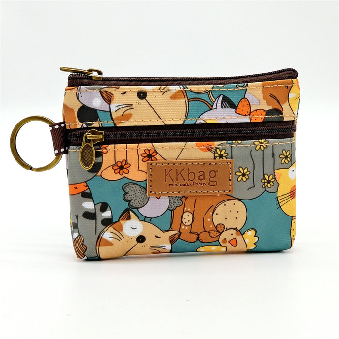 Wholesale Printed Film Cartoon Coin Purse Anti-fouling Waterproof Lipstick Coin Storage Bag Card Bag