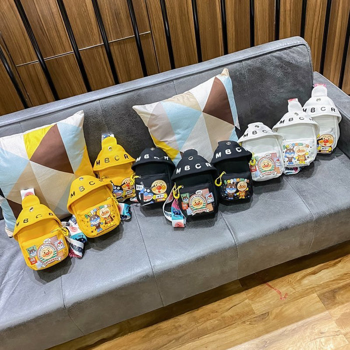 Wholesale Cartoon chest bag with printed texture canvas bag, single shoulder crossbody small bag