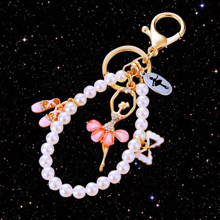 Wholesale Car keychain metal cute pendant keychain ring creative