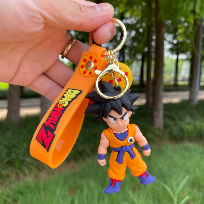 Wholesale Dropping glue doll keychain cartoon student backpack pendant car keychain claw machine blind box