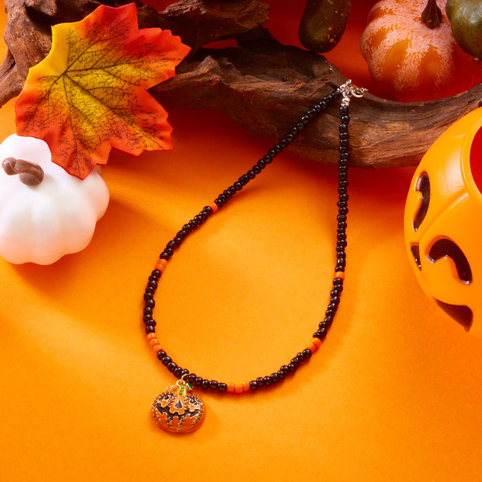 Wholesale Dark Pendant Beaded Chain Necklace Jewelry Accessory Boutique Resale