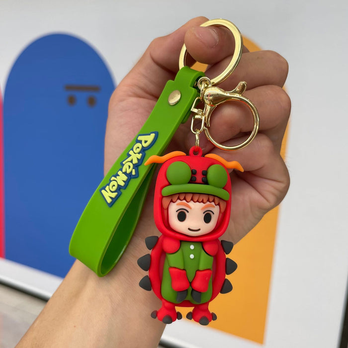 Wholesale Cartoon doll keychain, backpack pendant, car keychain accessories, small gifts wholesale