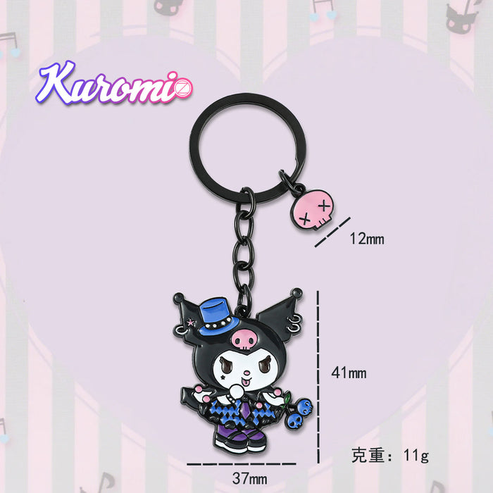 Wholesale Kuromi Keychain Cartoon Bag Pendant Sanrio Keychain Doll Pendant JDC-KC-BS003