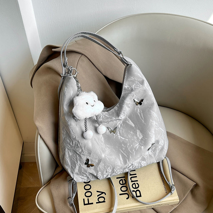 Wholesale Large capacity bag, new niche design, commuting multifunctional backpack, single shoulder, crossbody backpack