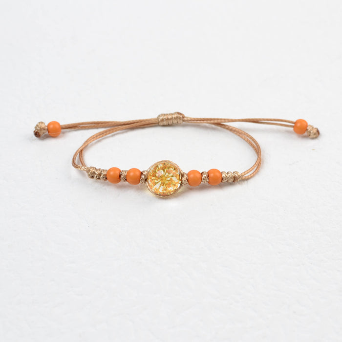 Wholesale Handmade Dried Flower Bracelet