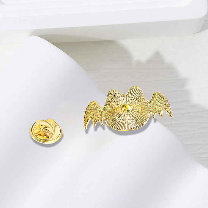 Wholesale  cartoon pumpkin head skull brooch cute sweet Ghost Owl n pin badge