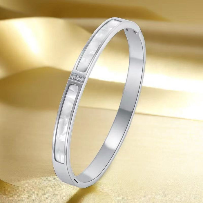 Wholesale Stainless Steel Diamond Bracelet JDC-BT-XinJu001