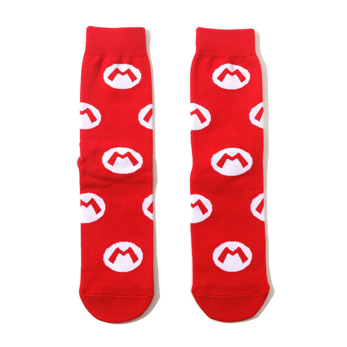 Wholesale Mid Socks Game Anime Socks