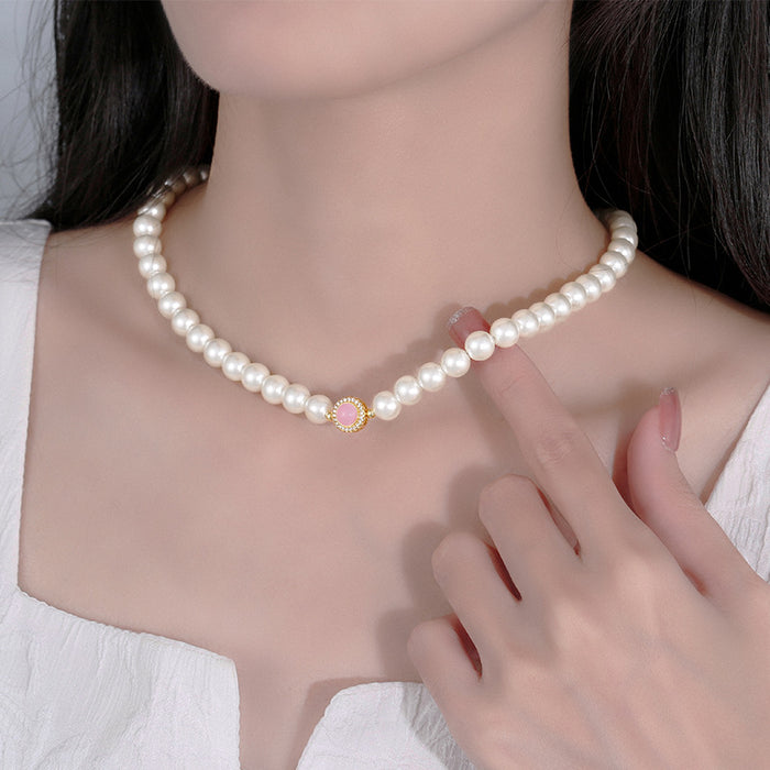 Wholesale Pearl Necklace JDC-NE-SMT003