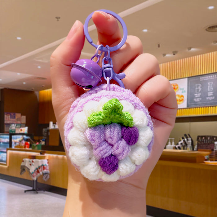 Wholesale Crochet Cake Keychain Fashion Accessory Boutique Resale Gift MOQ≥2