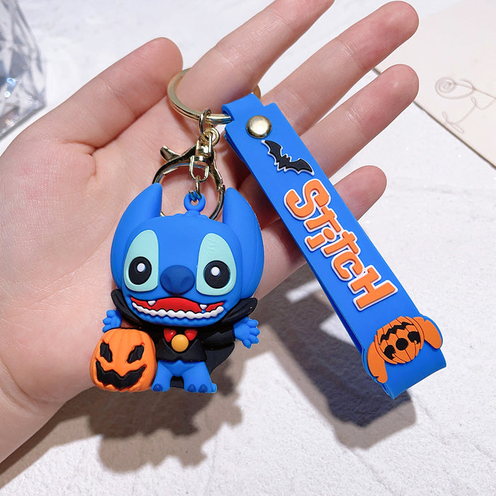 Wholesale Cartoon Silicone Doll Keychain JDC-KC-QiChao007