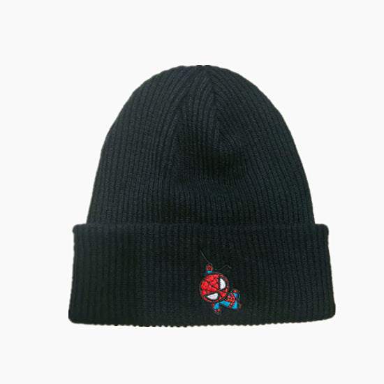 Wholesale embroidery knitted hat wool  winter hat