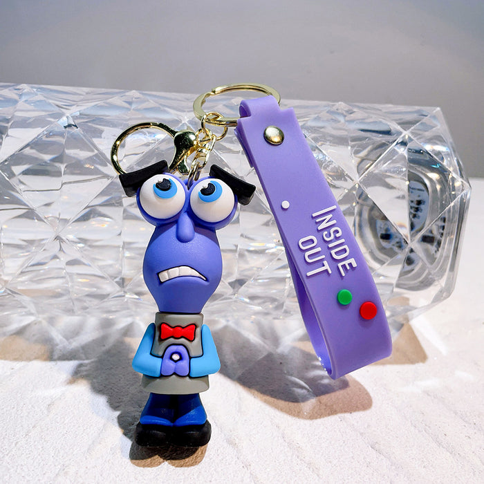 Wholesale PVC Cartoon Three-dimensional Keychain JDC-KC-Qiwei029