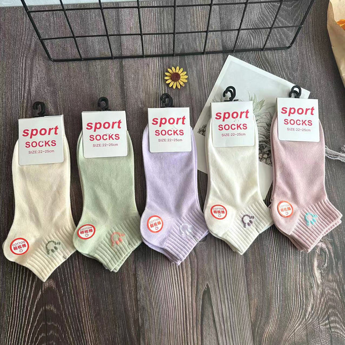 Wholesale Short socks, colorful breathable sports socks, low cut socks, running socks