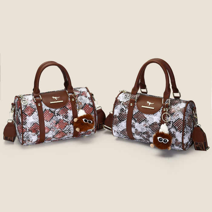 Wholesale Fashionable new snake patterned bag with large capacity and versatile temperament, single shoulder carrying crossbody bag