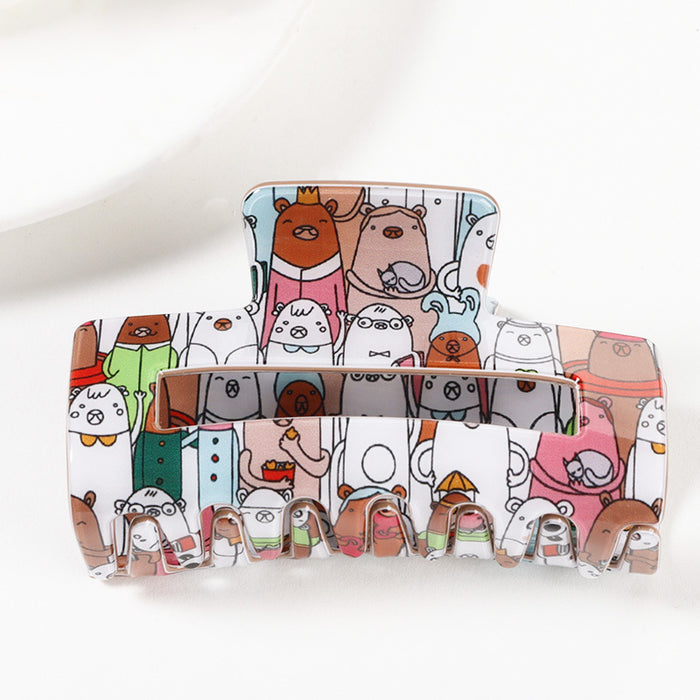 Wholesale Cartoon Animal Jewelry Headwear Grabber Hairpin Cartoon