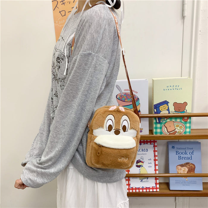 Wholesale Backpack Plush Bag Cartoon Doll Children' s Crossbody Bag