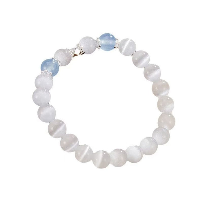 Wholesale Cat's Eye Stone Bracelet Light Luxury Niche Hand Beads