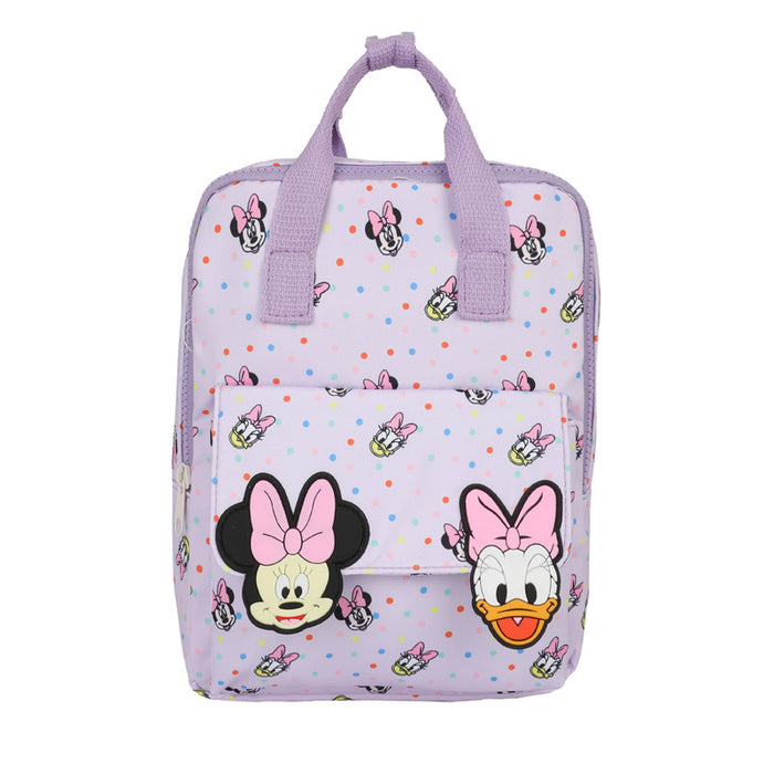 Wholesale Light pink polka dot anime cartoon backpack,  dopamine-inspired cute children' s backpack