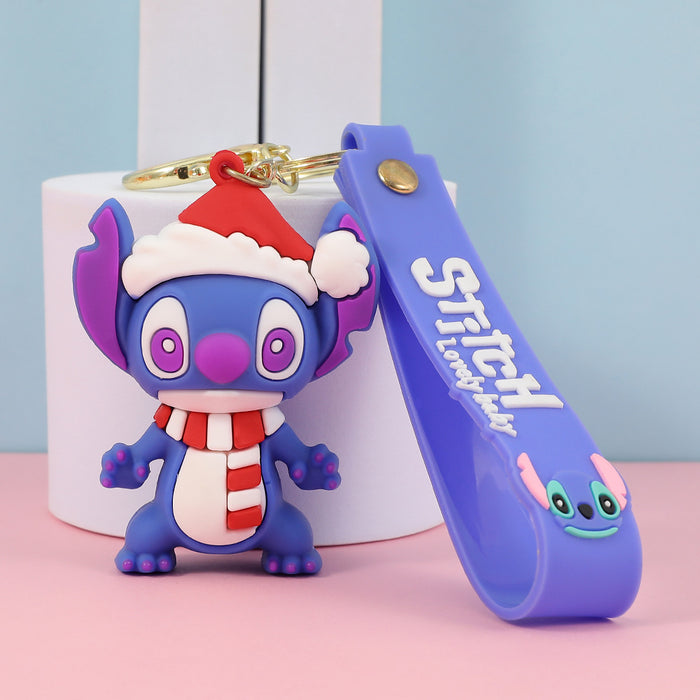 Wholesale  Cute Doll Silicone Keychain Bag Car Keychain  Cute Keychain