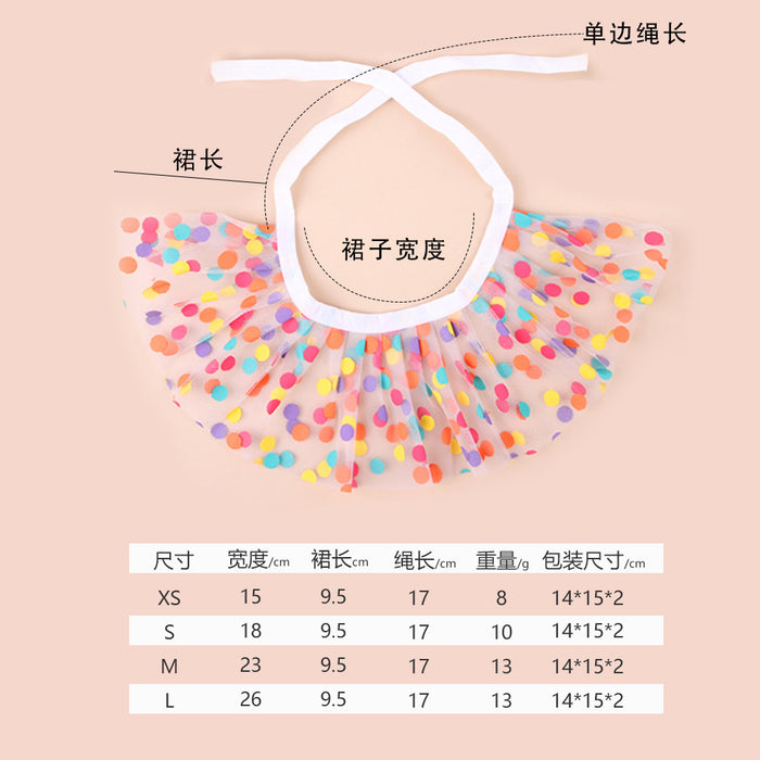 Wholesale pet birthday suit cute wind clothing cats and dogs can wear photo clothing