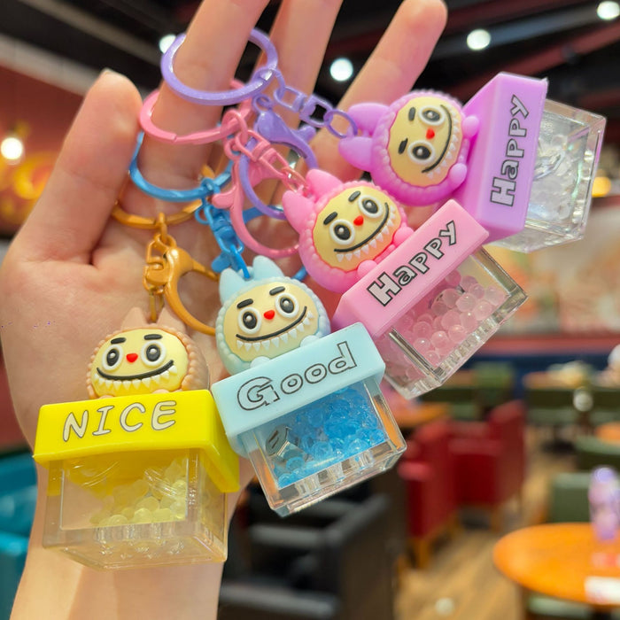 Wholesale Cartoon Doll Functional Luminous Cloth Creative Cartoon Cute Keychain Bag Pendant Keychain Car Buckle