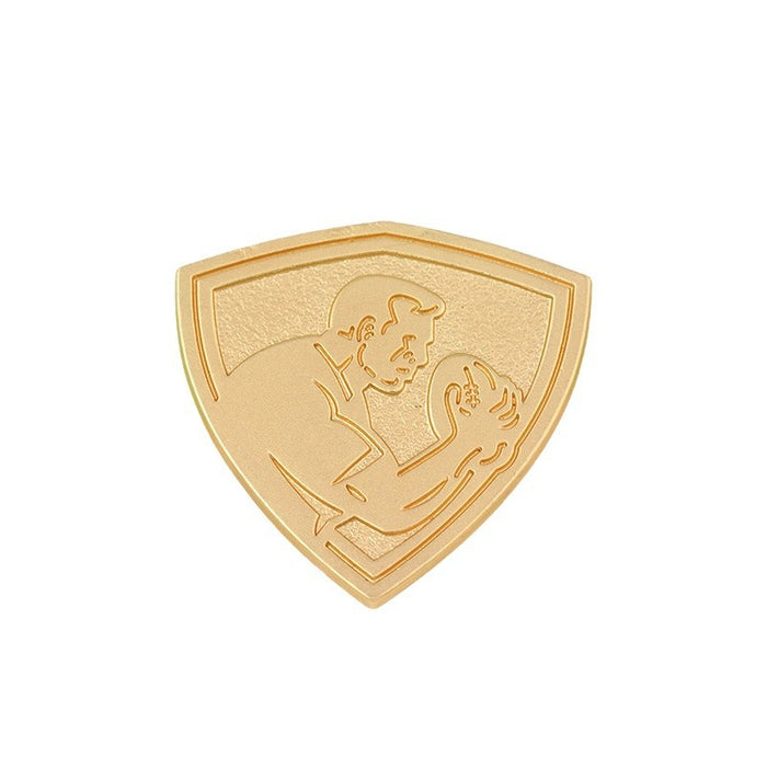 Wholesale Football paint commemorative badge football sports schoolbag decoration alloy brooch