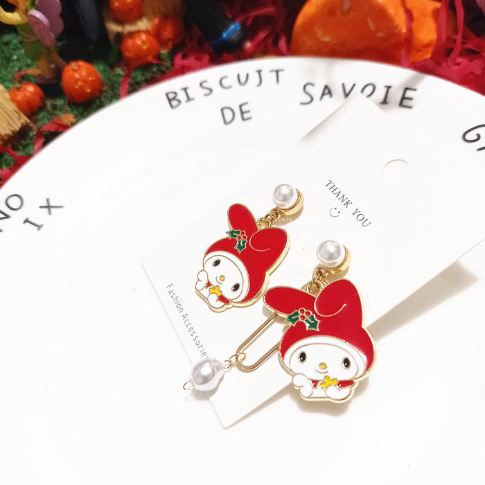 Wholesale Cartoon Alloy Earrings JDC-ES-Xingj047