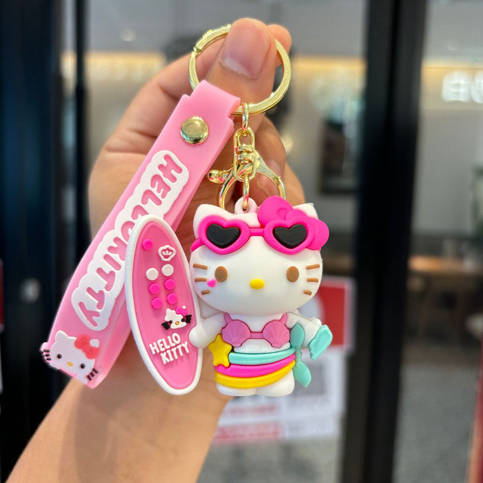 Wholesale Cat keychain ornament cartoon doll