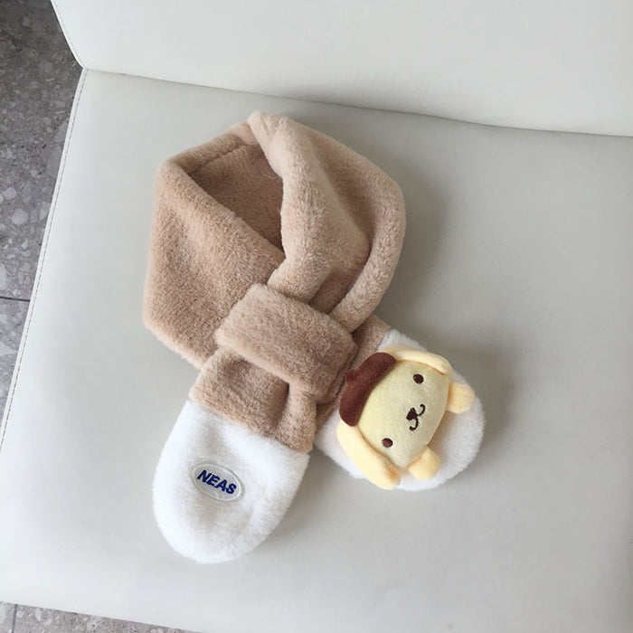 Wholesale Cute Cartoon Embroidered Children' s Scarves