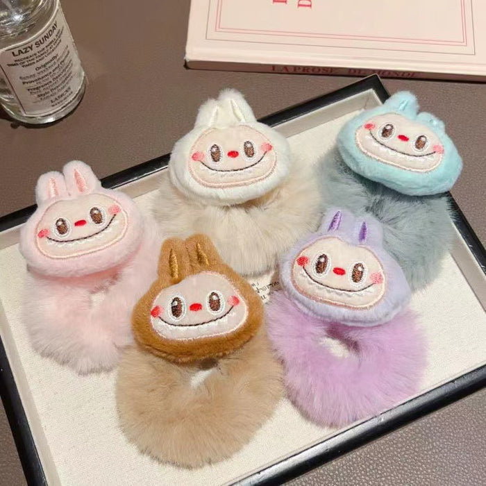 Wholesale Cartoon cute plush headband cute furry children sweet and non damaging hair accessory