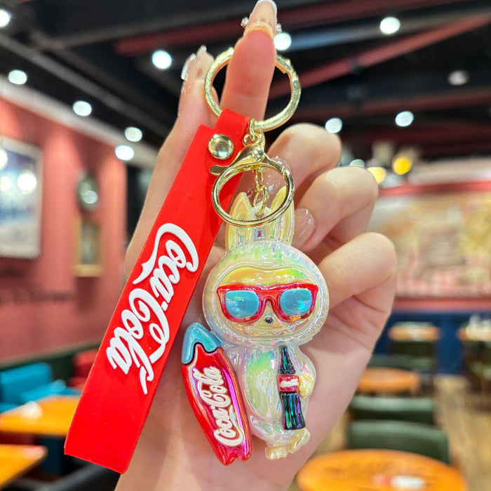 Wholesale Keychain doll little sheep keychain accessories student doll pendant