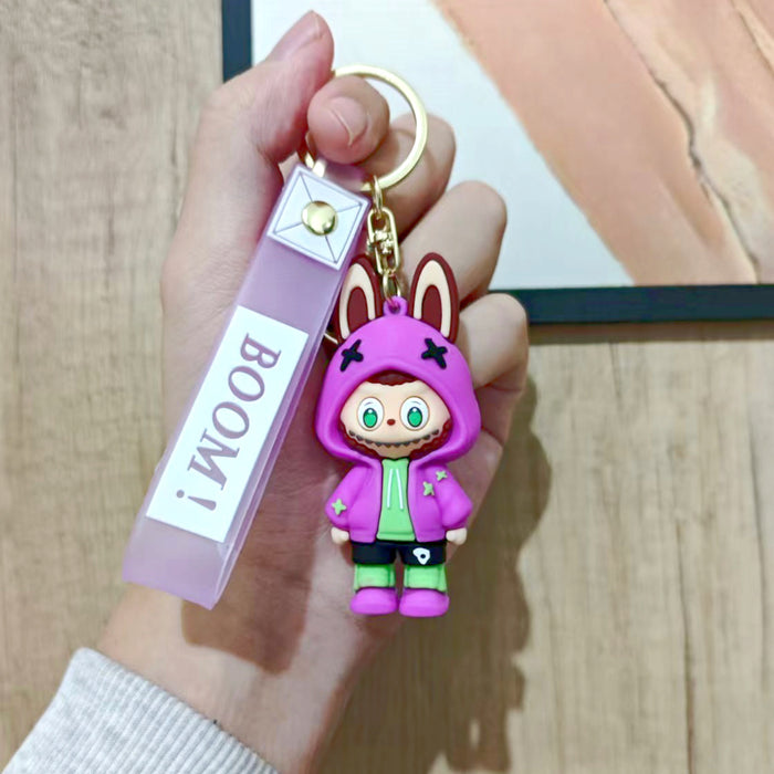 Wholesale Internet celebrity keychain pendant, cute doll backpack ornament