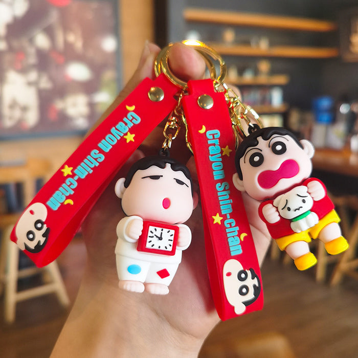 Wholesale Cartoon Silicone Doll Keychain JDC-KC-Tingm282