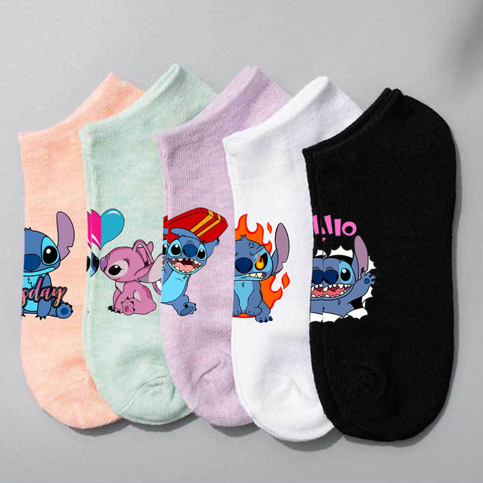 Wholesale Cartoon Short Cotton Socks JDC-SK-WuDuomei005