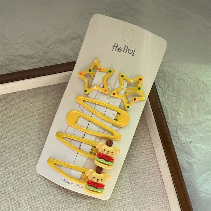 Wholesale  hairpin set  cute hair accessories suit BB clip bangs clip