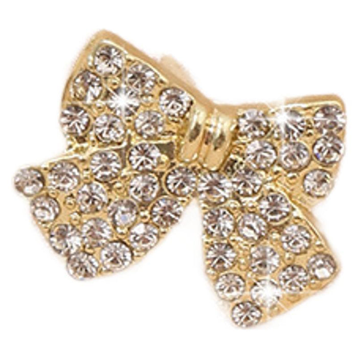 Wholesale New S925 Silver Needle French Bow Diamond Earrings