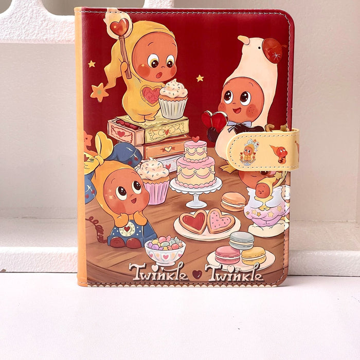 Wholesale Stylish Cartoon Star A5 Loose-Leaf Notebook with PU Cover