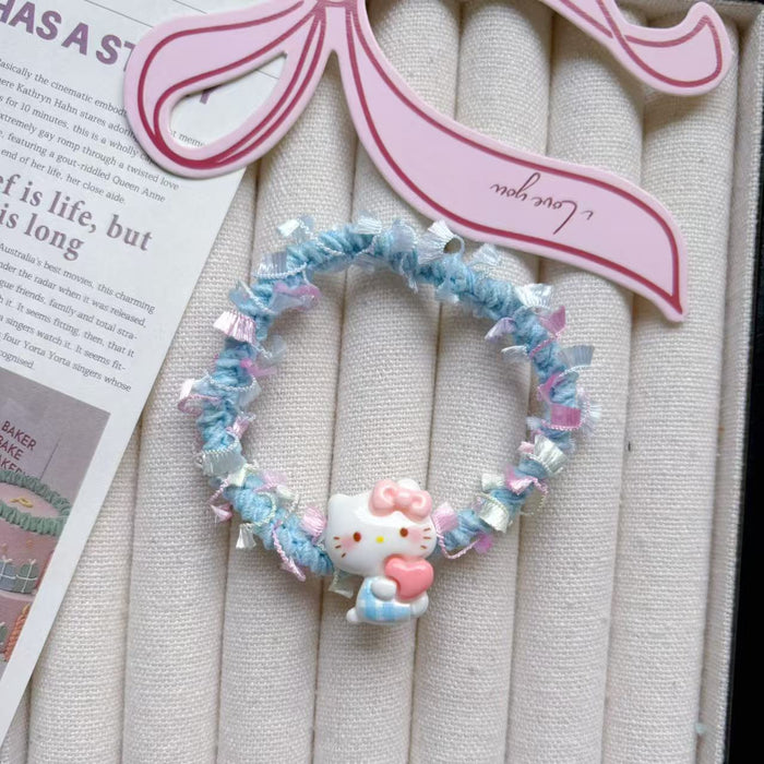 Wholesale Cartoon Bow Kt Hair Ribbon Hair Rope Gift Cute Headband Hair Accessories