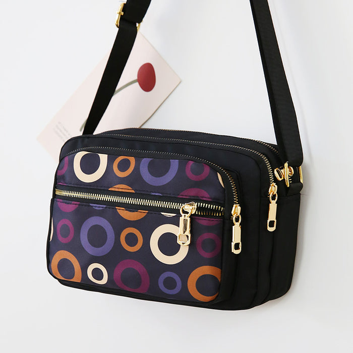 Wholesale New Fashion Shoulder Crossbody Bag Nylon Casual Backpack Canvas Bag Women's Bag