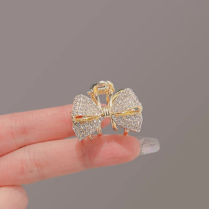 Wholesale Bow Tie Small Grabber Headwear Princess Head Hairpin