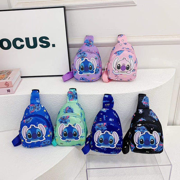 Wholesale Cartoon Children' s Chest Bag Summer Colorful Boys and Girls Coin Bag Shoulder Bag Casual Crossbody Bag for Going Out